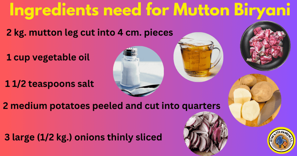 Mutton Biryani Brilliance: Unveiling the 10 Health-Boosting Ingredients