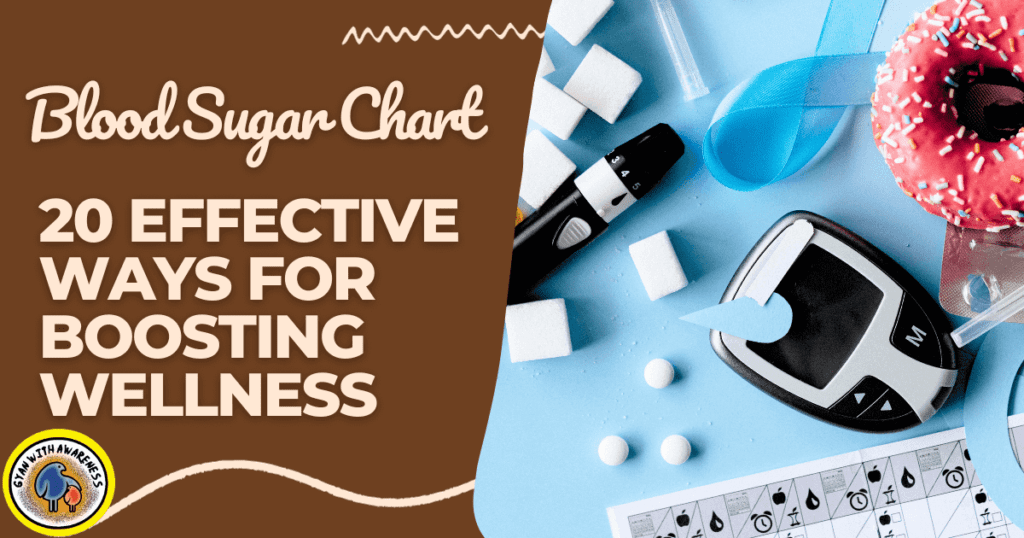 Blood Sugar Chart and 20 Effective Ways For Boosting Wellness